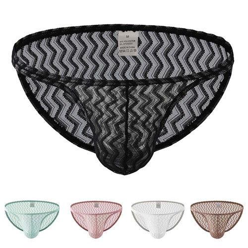 Lace briefs breathable - briefs,