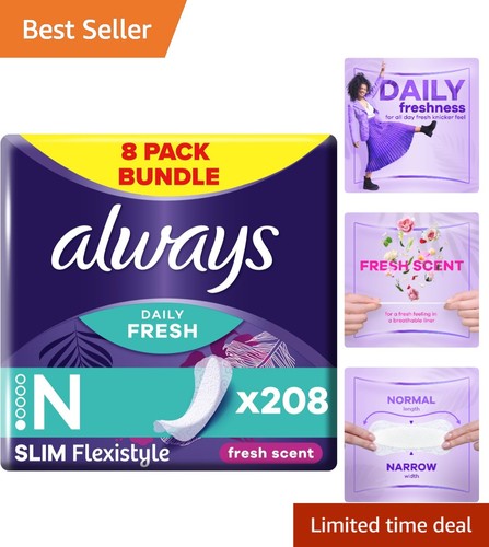 Daily use slim panty liners - use,