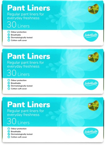 Interlude panty liners pack - liners, 30