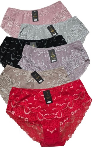 Lace panties 6 pairs - lace,