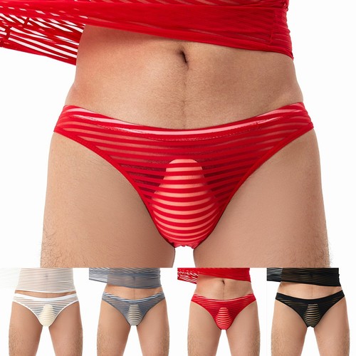 Nylon stretchy men briefs - stretchy, men's